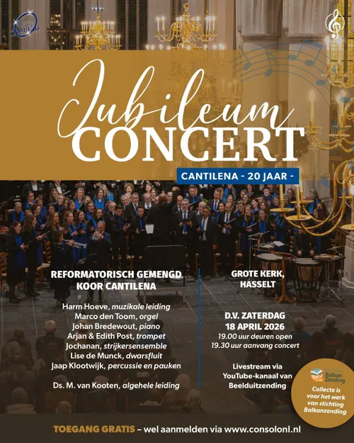 Jubileumconcert Cantilena
