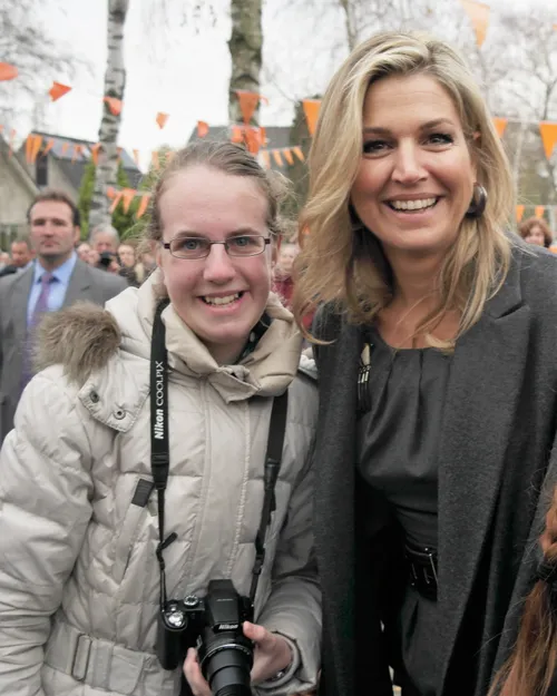 8455475 foto interview met maxima