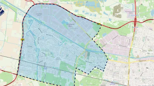 kaart gebied reeshof 1