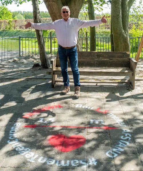 2020 04 24 uitgeest 15m afstand cees beentjes