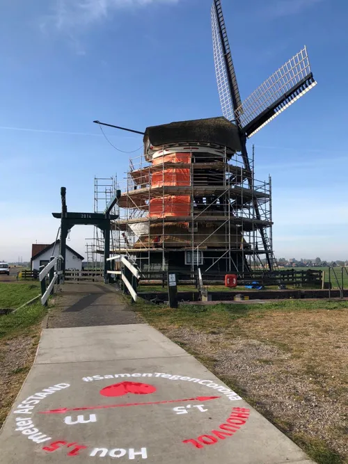 2020 04 24 uitgeest 15m afstand zwaansmeer