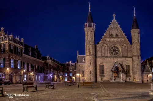 binnenhof nachtfoto