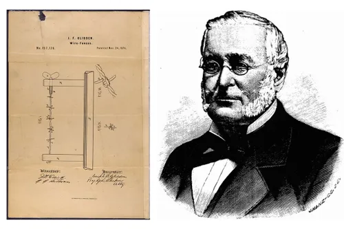 joseph glidden met patent