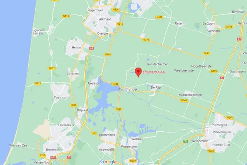ligging eilandspolder