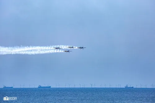 stuntvliegen aankomst