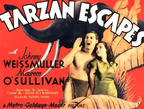 tarzan escapes lobby card uitsnede