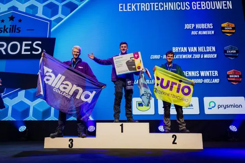 Dennis Winter brons installatietechniek Talland College