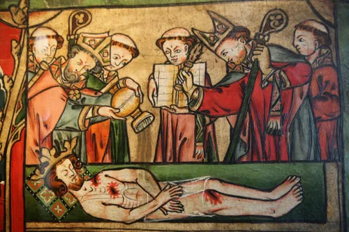 10 altaarfrontaal trondheim noordwegen detail ca 1300 nidaros catedral trondheim 7