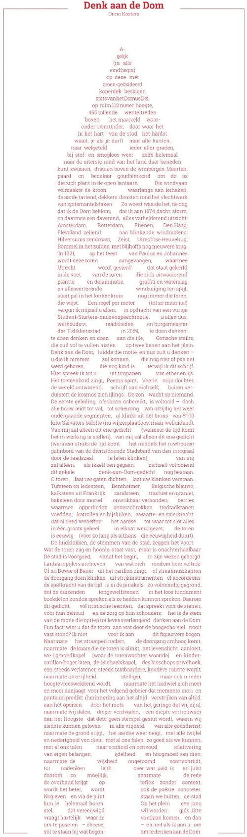 domgedicht