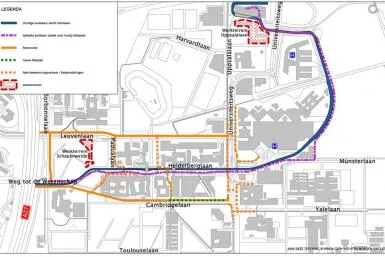 ubd uithoflijn plattegrond