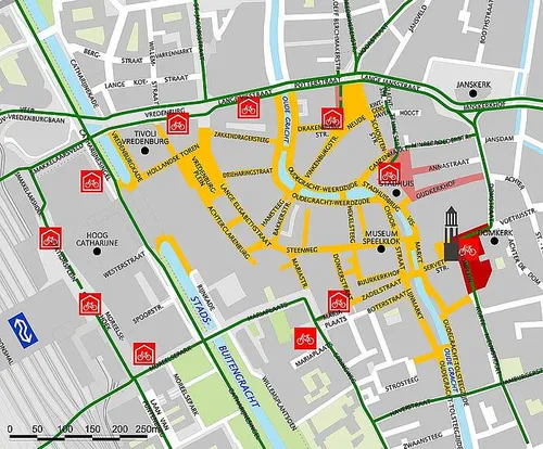 voetgangersgebied binnenstad