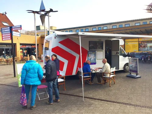 discussiebus eerder in actie