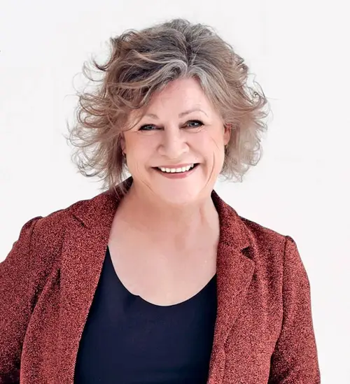 Schrijfster Marjan van den Berg