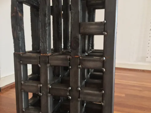 artvantriest grid detail 2021 staal hout