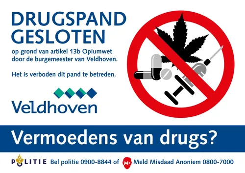 drugspand op slot