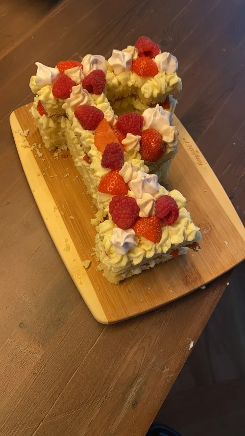 lettertaart van jasmijn