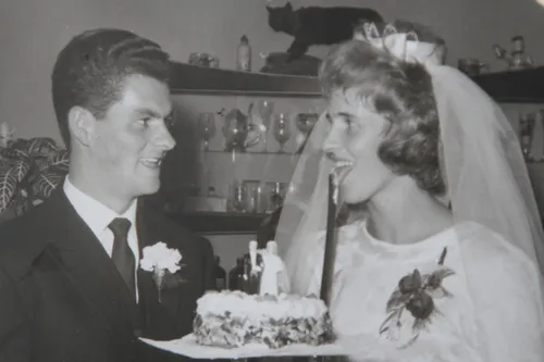 noud en corry sanders mollen trouwfoto