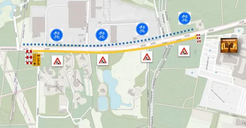 plattegrond werkzaamheden de locht