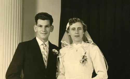 trouwfoto echtpaar van der weijden timmers