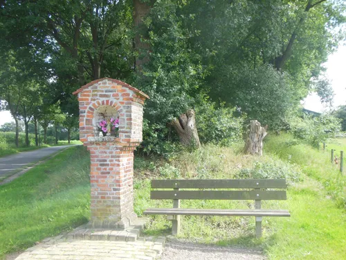 Het kapelletje zoals het er sinds 1943 heeft gestaan