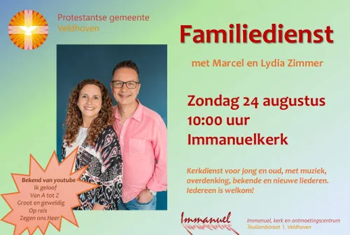 kerkdienst Immanuelkerk 24 augustus