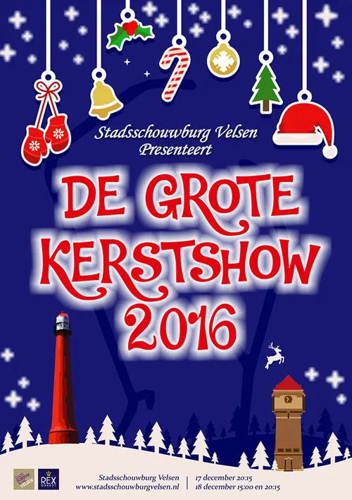 affiche kerstshow