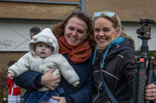 carinda en moeder met kind