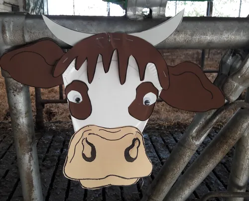 kerst activiteit koeienkop maken