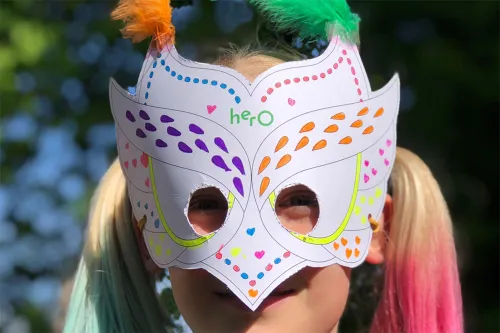 kinderfestival hero meisje kopieren