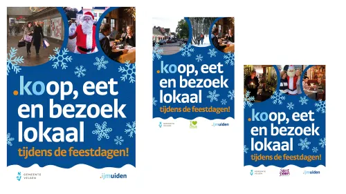 koop eet en bezoek lokaal 2021 posters