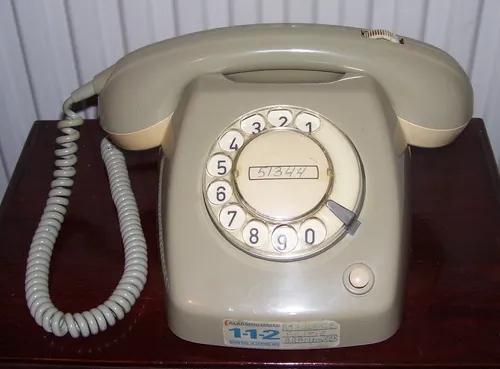 t65 telephone top view
