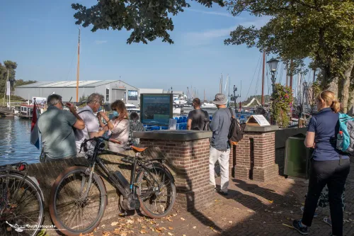 vertrek boot pampus