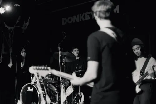 Persfoto Bandjesavond maart - Donkey Jam