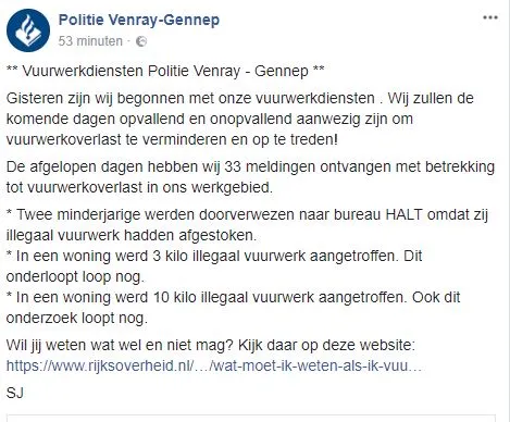 politievuur