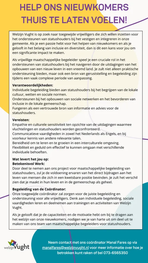 advertentie maats begeleiders