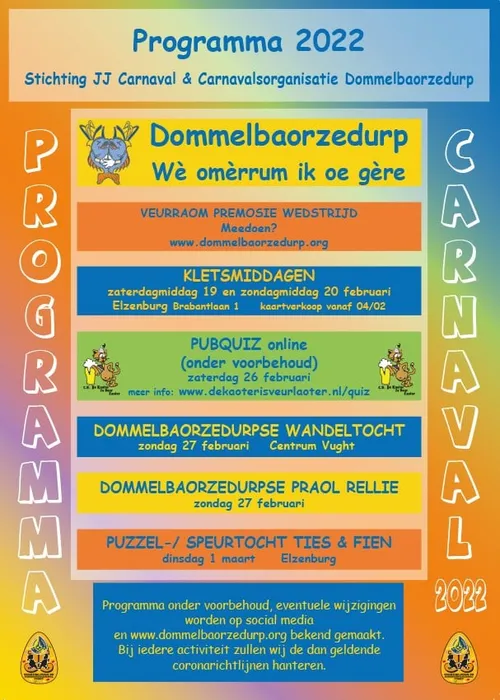 affiche programma 2022
