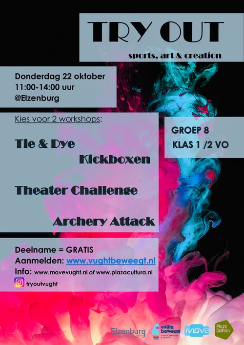 flyer try out 4 herfst 2020