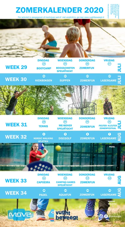 folder vakantie in vught binnenkant