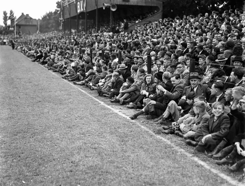 foto 1948 publiek bvv op heidelust