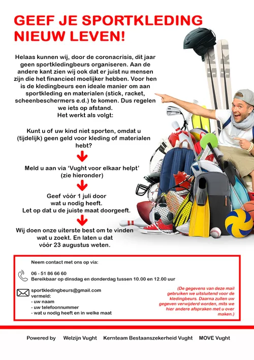 kleding nieuw leven 2020 flyer
