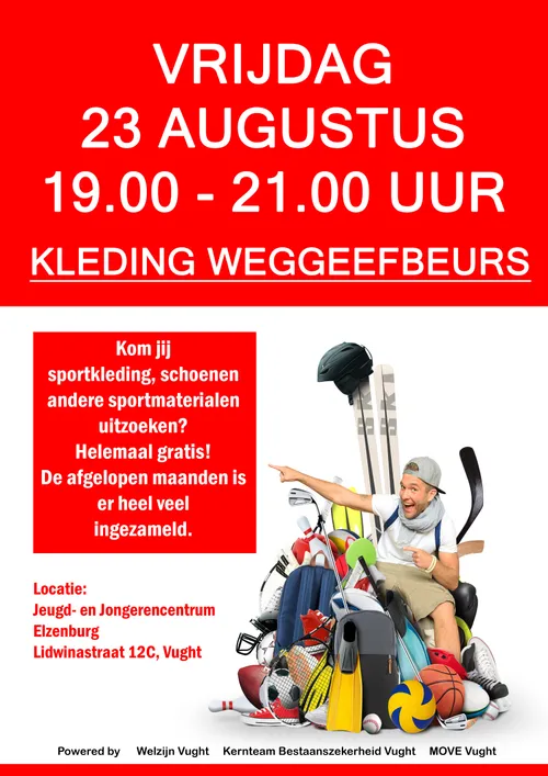 kleding nieuw leven poster a3 datum