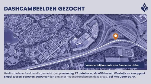 oproep dashcam beelden vindplaats 2010