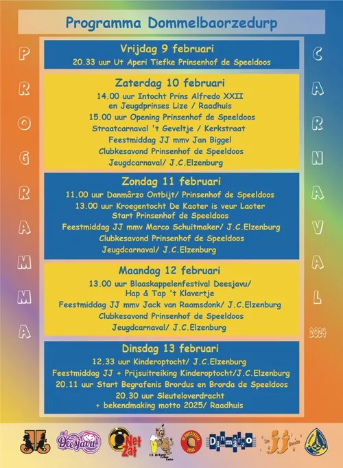 programma carnaval 2024