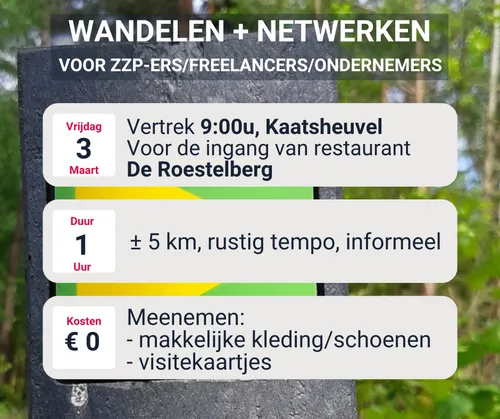 20230303 wandelen en netwerken