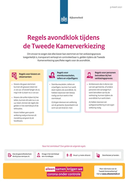 avondklok stemmen