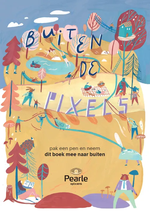boek cover buiten de pixels