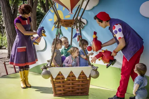 jokie en jet luchtballon efteling