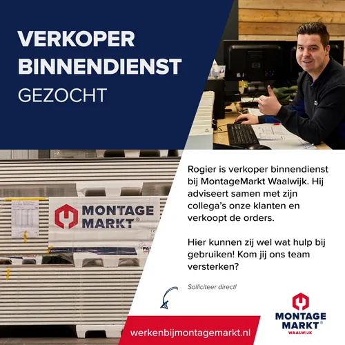 ontwerp verkoper montagemarkt waalwijk