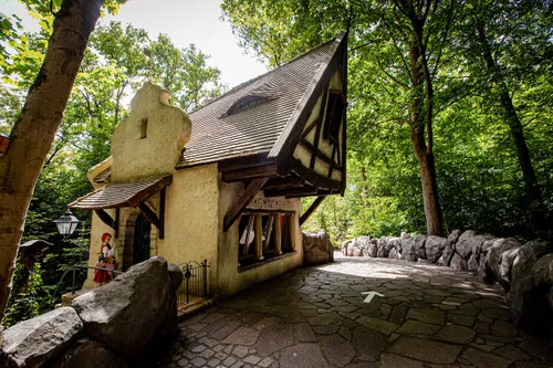 route aanduiding bij roodkapje efteling 2020