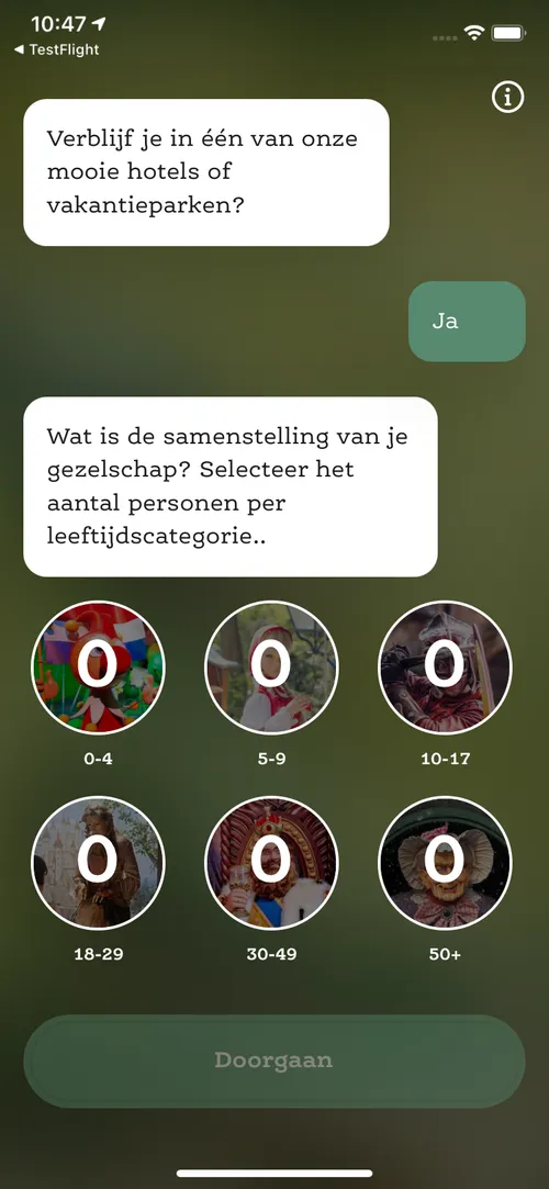 screenshot penneveer efteling aantal personen